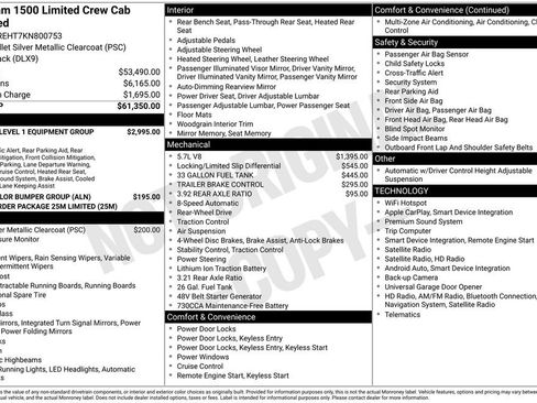 Used 2019 RAM 1500 Limited RWD image 11