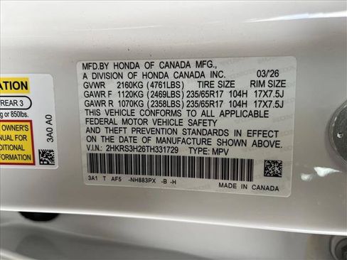 Used 2026 Honda CR-V LX image 24