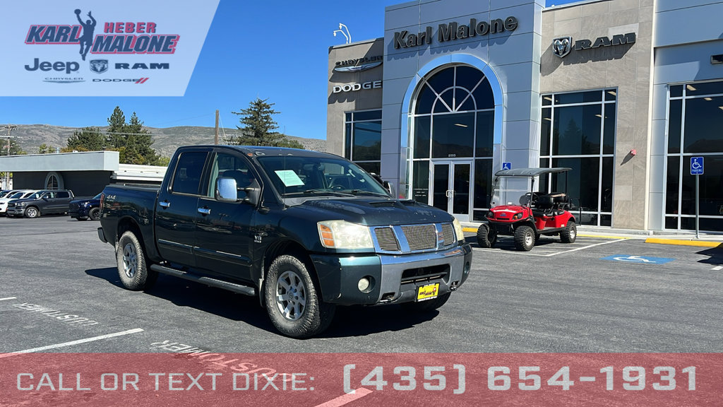 Used 2004 Nissan Titan LE w/ (NAV) Nissan Navigation Pkg AWD/4WD image 1