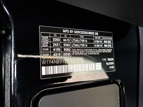 New 2026 Mercedes-Benz Sprinter 144 Cargo image 35