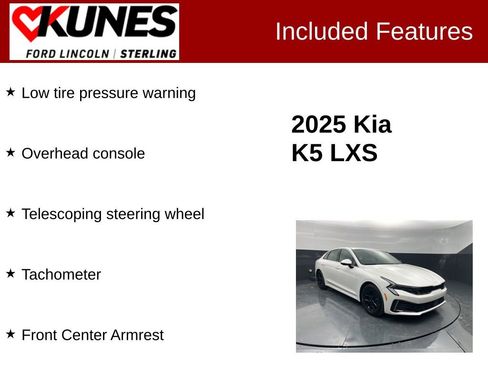 Used 2025 Kia K5 LXS FWD image 3