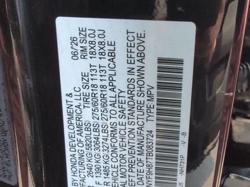 Used 2026 Honda Passport TrailSport Elite image 17