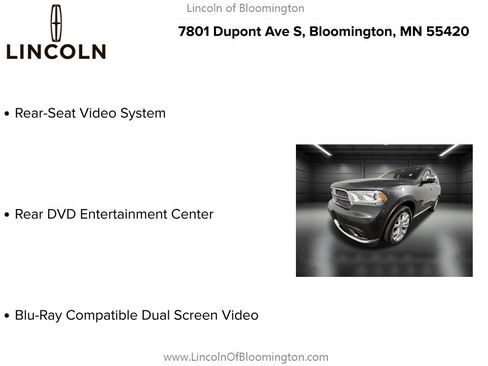 Used 2016 Dodge Durango Citadel w/ Premium Entertainment Group image 9