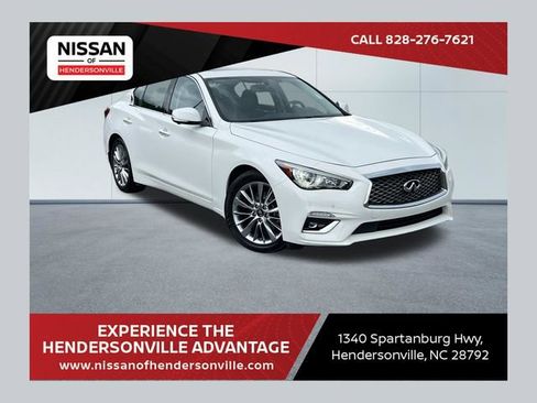 Used 2022 INFINITI Q50 Luxe w/ Cargo Package AWD/4WD image 1