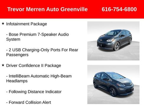 Used 2018 Chevrolet Bolt Premier w/ Driver Confidence II Package FWD image 20