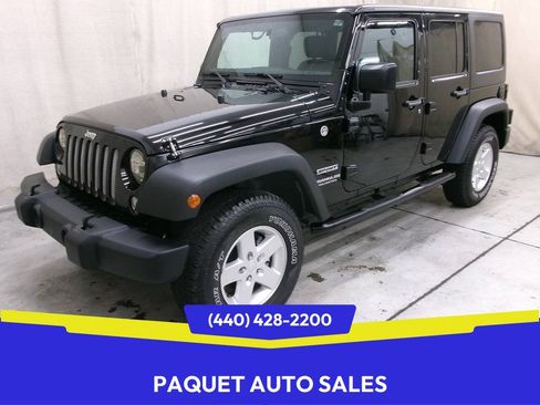 Used 2017 Jeep Wrangler Unlimited Sport w/ Quick Order Package 24S AWD/4WD image 1