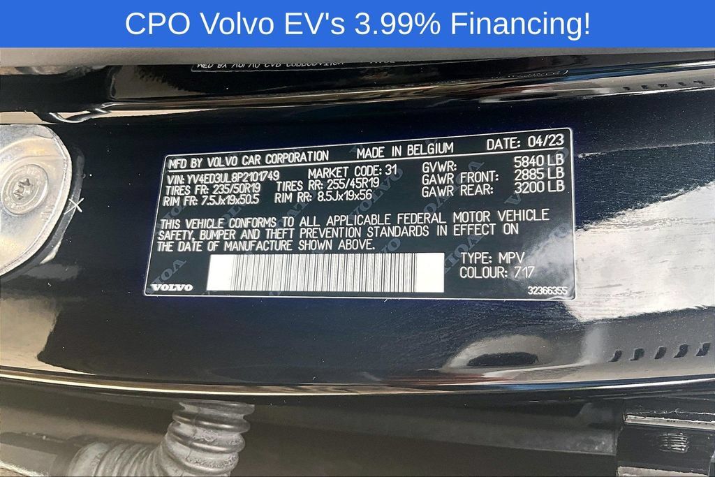 Used 2023 Volvo XC40 Recharge Plus AWD/4WD image 45