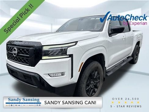 Used 2023 Nissan Frontier SV w/ Midnight Edition Package RWD image 1