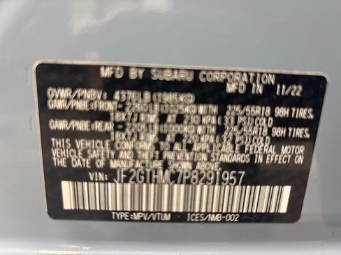 Certified 2023 Subaru Crosstrek 2.5i Limited image 13