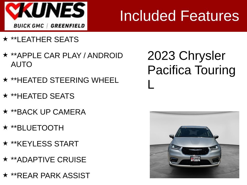 Used 2023 Chrysler Pacifica Touring-L FWD image 2