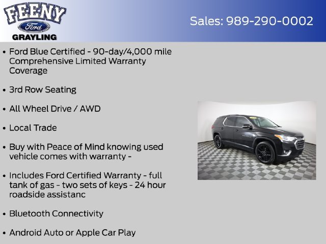 Used 2020 Chevrolet Traverse LT AWD/4WD image 4