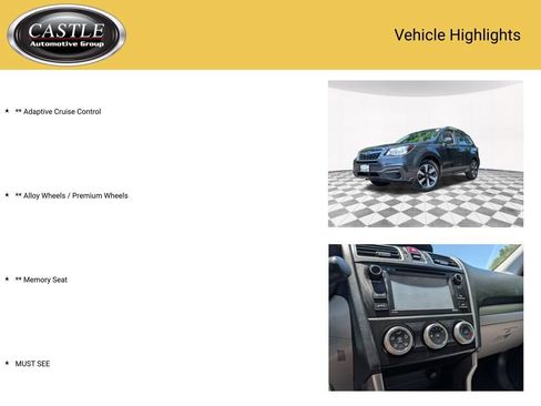 Used 2018 Subaru Forester 2.5i w/ Alloy Wheel Package AWD/4WD image 4