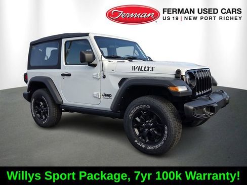 Certified 2021 Jeep Wrangler Sport AWD/4WD image 1