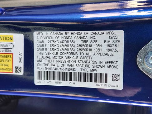 Certified 2024 Honda CR-V EX-L image 34