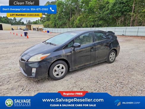 Used 2011 Toyota Prius Three w/ Solar Roof Pkg FWD image 1