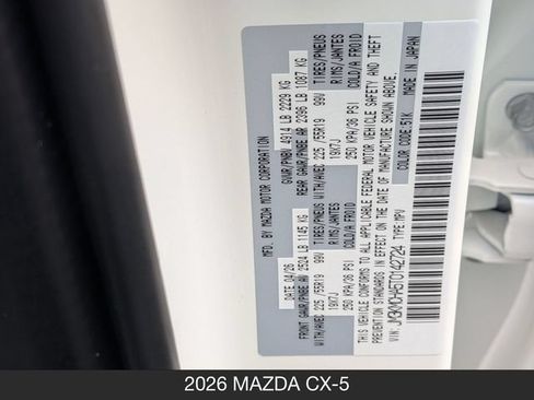 New 2026 MAZDA CX-5 Preferred AWD/4WD image 30