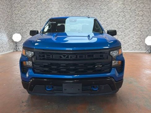 Used 2022 Chevrolet Silverado 1500 Custom w/ LPO, Dark Essentials Package AWD/4WD image 2
