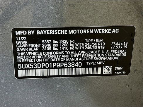 Used 2023 BMW X3 xDrive30i w/ Premium Package image 35