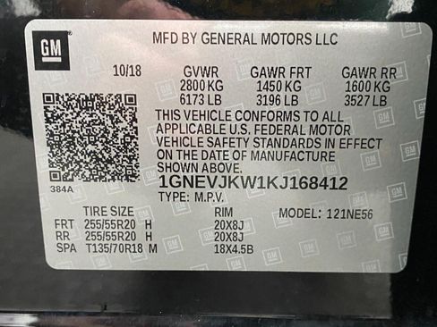 Used 2019 Chevrolet Traverse High Country AWD/4WD image 36