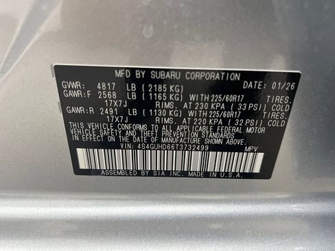 New 2026 Subaru Crosstrek 2.0i Premium AWD/4WD image 30