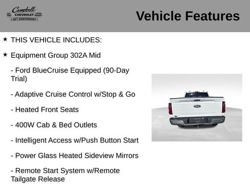 Used 2024 Ford F150 XLT w/ Equipment Group 302A MID AWD/4WD image 5
