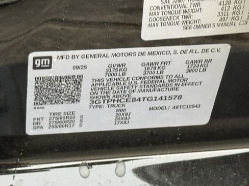 New 2026 GMC Sierra 1500 Elevation w/ LPO, Elevation Black Package image 22