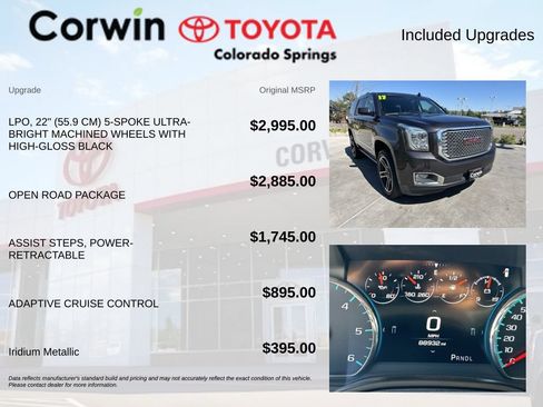 Used 2017 GMC Yukon Denali w/ Open Road Package AWD/4WD image 4