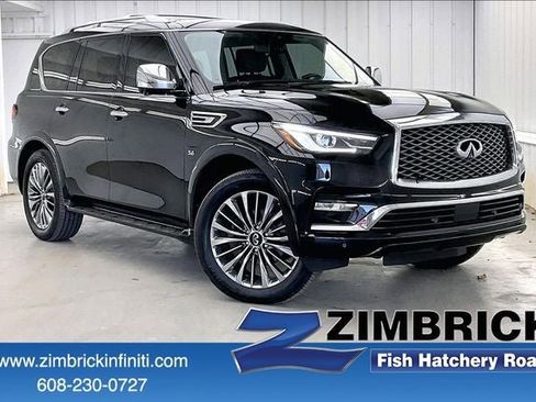 Used 2019 INFINITI QX80 Luxe w/ 22" Wheel Package image 1