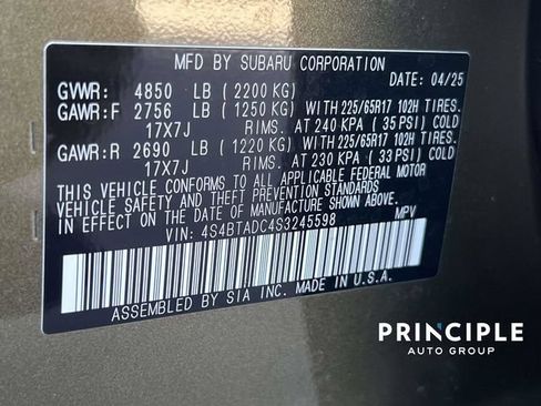 Used 2025 Subaru Outback Premium AWD/4WD image 34