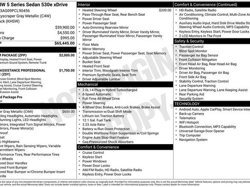 Used 2023 BMW 530e xDrive w/ Premium Package image 25