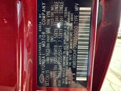 Used 2016 Hyundai Santa Fe Limited w/ Option Group 04 image 31