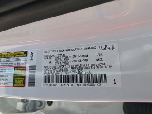 Certified 2024 Toyota Tacoma TRD Sport RWD image 23