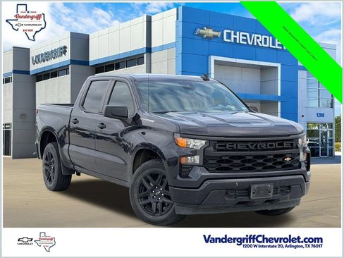 Certified 2023 Chevrolet Silverado 1500 Custom RWD image 1