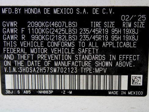 Certified 2025 Acura ADX A-Spec AWD/4WD image 30