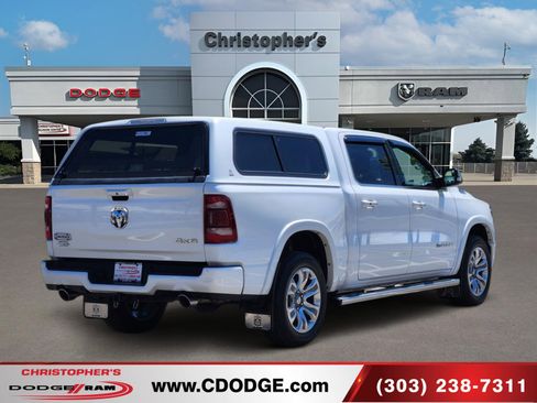 Used 2019 RAM 1500 Laramie Longhorn w/ Body-Colour Bumper Group AWD/4WD image 3