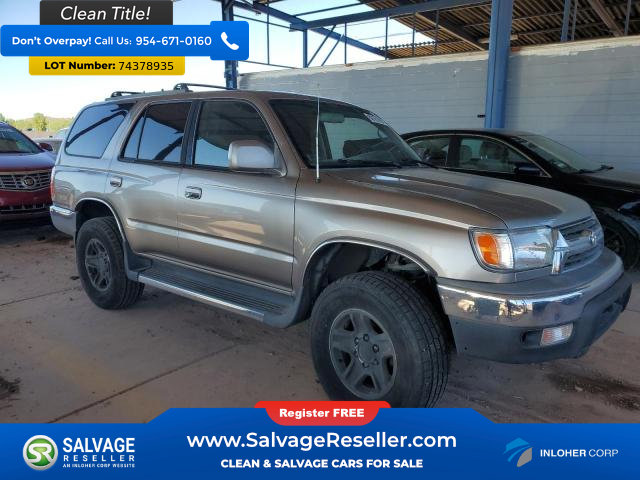 Used 2001 Toyota 4Runner SR5 w/ Upgrade Value Pkg 3 RWD image 5