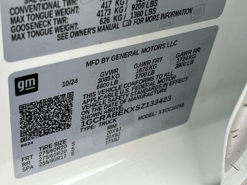 Used 2025 Chevrolet Silverado 1500 Custom w/ Rally Edition image 56