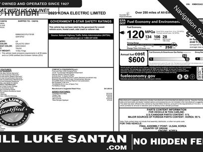 Used 2023 Hyundai Kona Limited