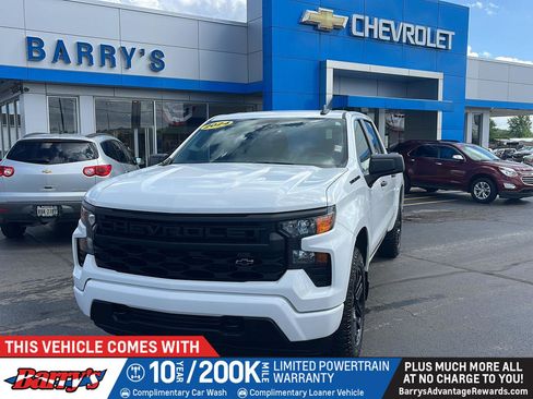 Used 2024 Chevrolet Silverado 1500 Custom w/ LPO, Dark Essentials Package AWD/4WD image 1