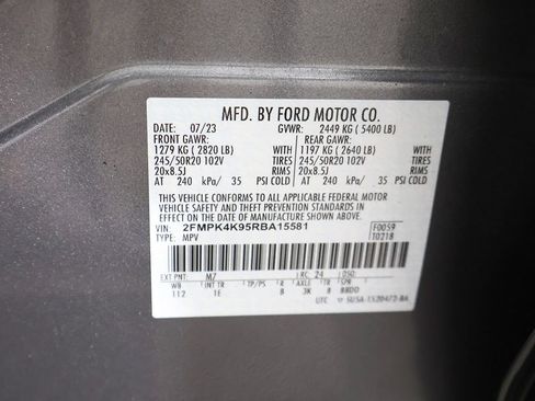 Used 2024 Ford Edge Titanium w/ Titanium Elite Package AWD/4WD image 62