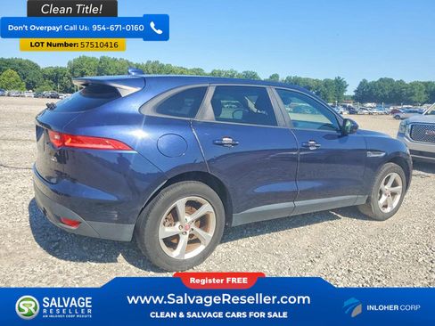Used 2018 Jaguar F-PACE Premium AWD/4WD image 4