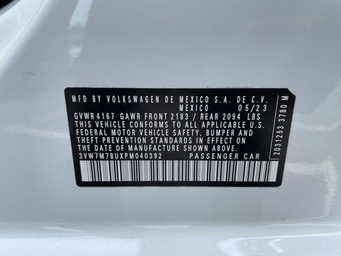 Used 2023 Volkswagen Jetta SE w/ Panoramic Sunroof Package FWD image 35