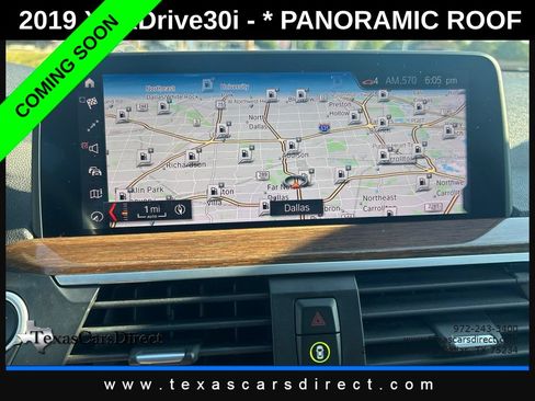 Used 2019 BMW X3 xDrive30i w/ Driving Assistance Package AWD/4WD image 8