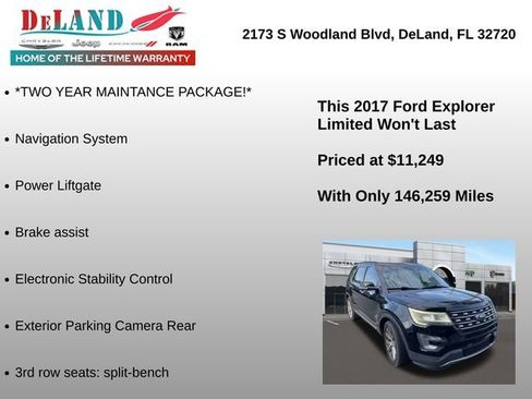Used 2017 Ford Explorer Limited image 2