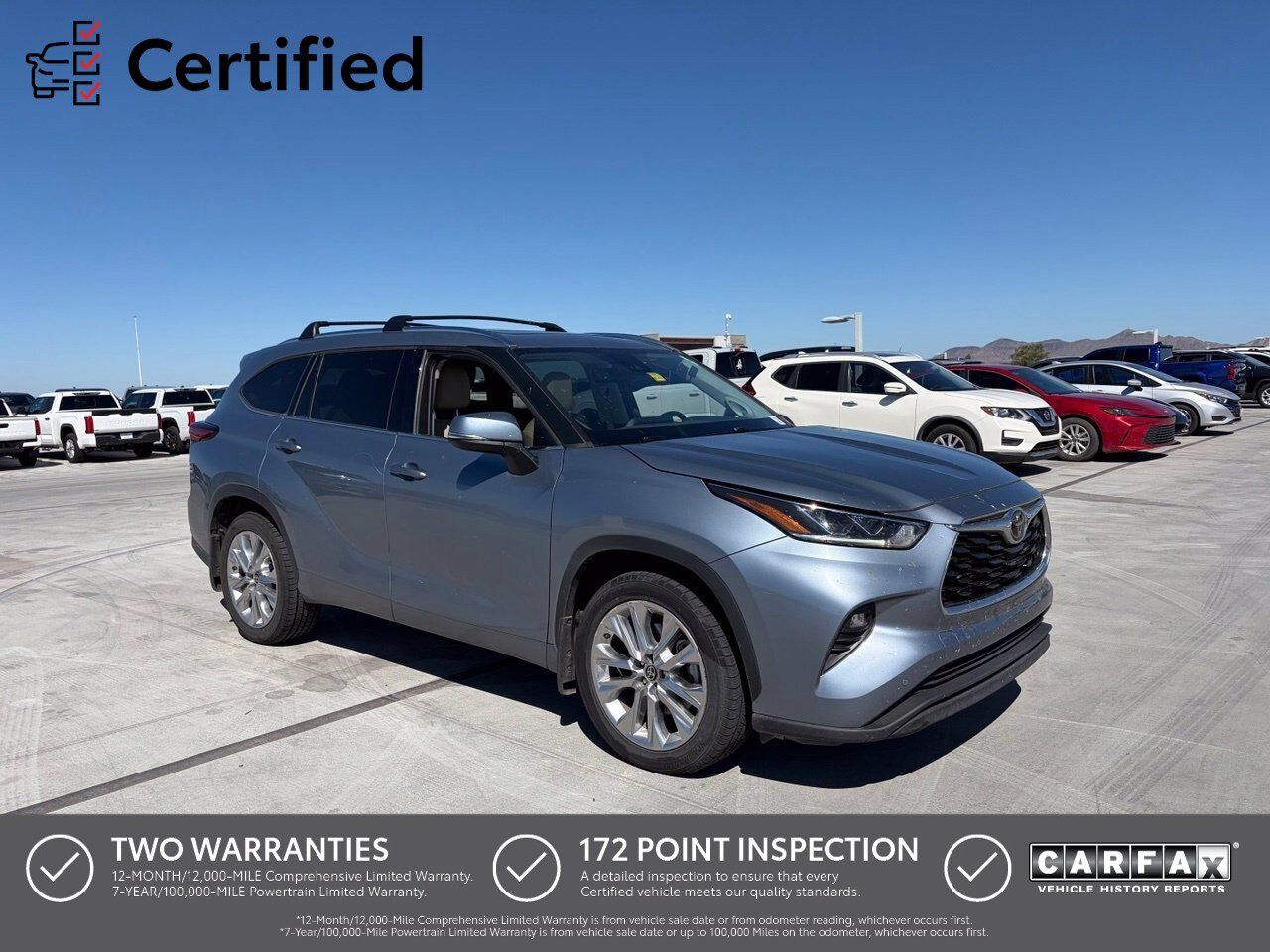 Used 2021 Toyota Highlander Limited AWD/4WD image 1