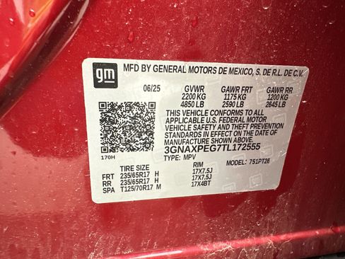 Certified 2026 Chevrolet Equinox LT w/ Convenience Package II image 20