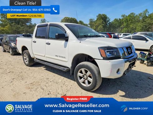 Used 2011 Nissan Titan SV w/ SV Value Truck Pkg AWD/4WD image 5