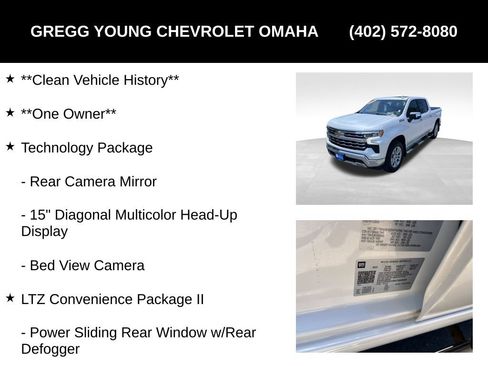 Used 2022 Chevrolet Silverado 1500 LTZ w/ LTZ Premium Package AWD/4WD image 8