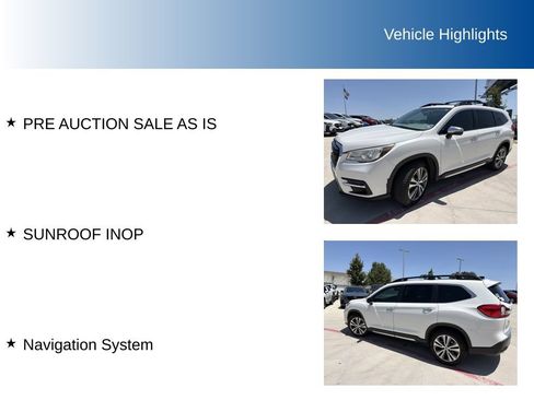 Used 2020 Subaru Ascent Touring w/ Popular Package #3 AWD/4WD image 5