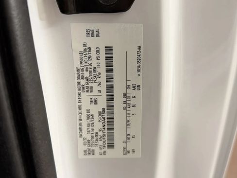 Used 2022 Ford F550 4x4 Regular Cab Super Duty image 34